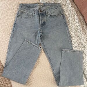 OLIVER LOGAN Classic light wash Blue Denim Jeans straight leg size 27